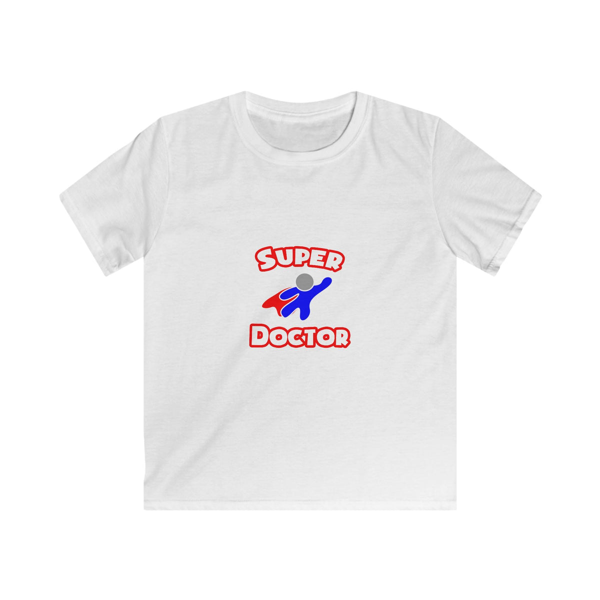 Super Doctor (2) - Kids Softstyle Tee