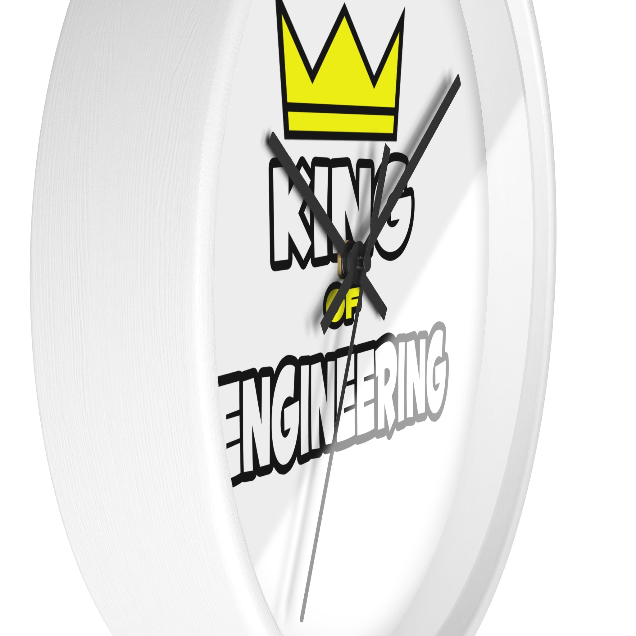 King of Engineering - Wall Clock