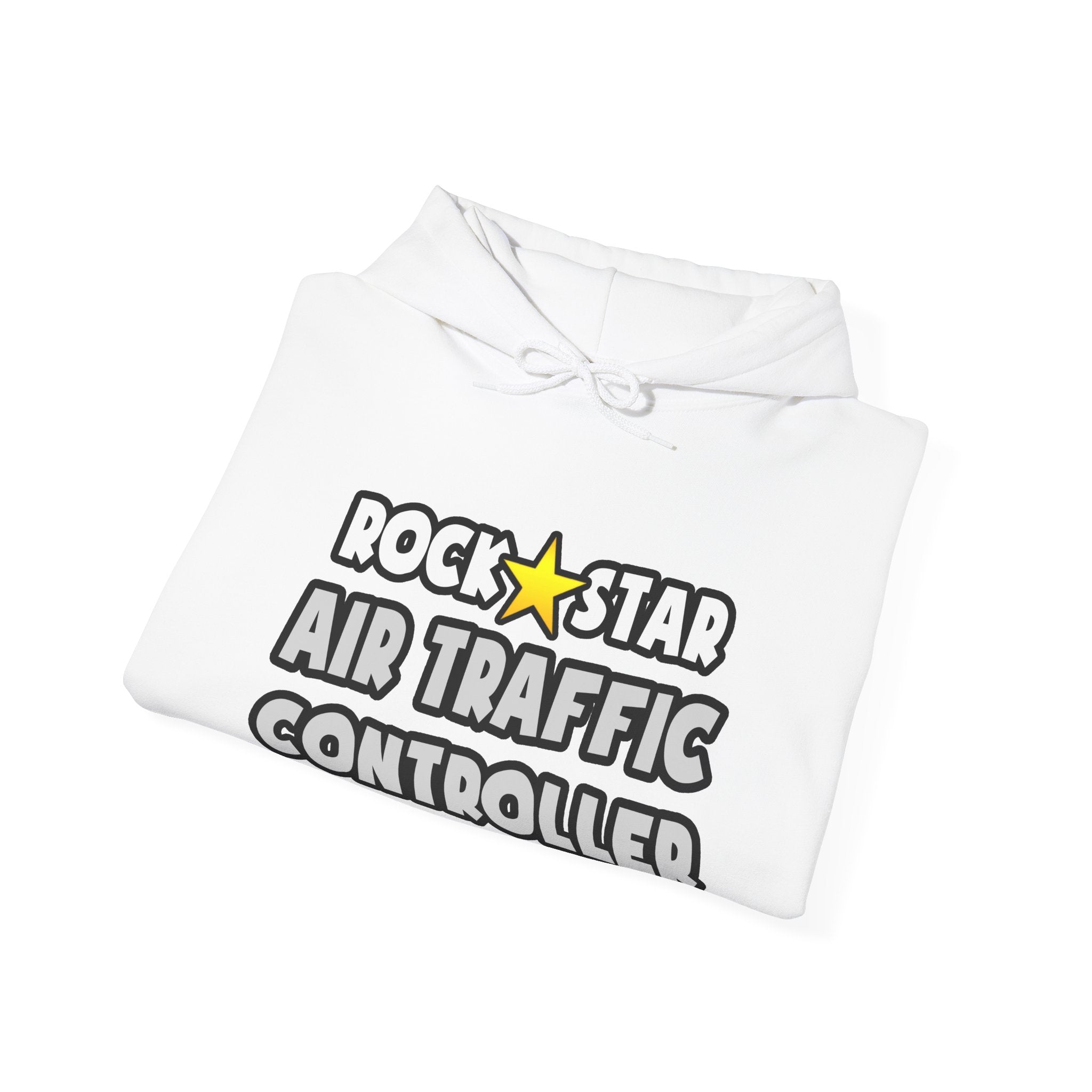 Rock Star Air Traffic Controller - Unisex Heavy Blend™ Hooded Sweatshirt