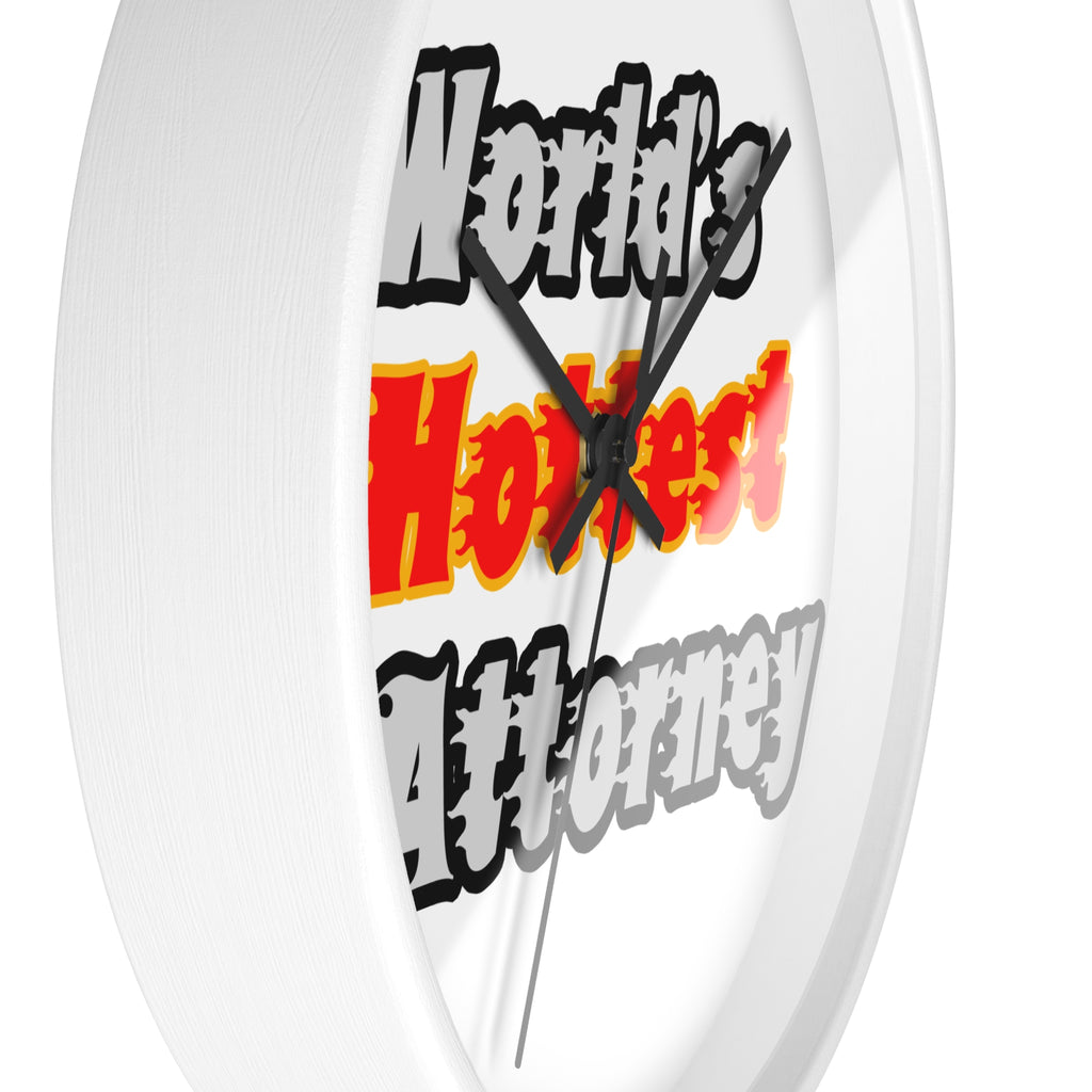 World's Hottest Attorney - Wall Clock