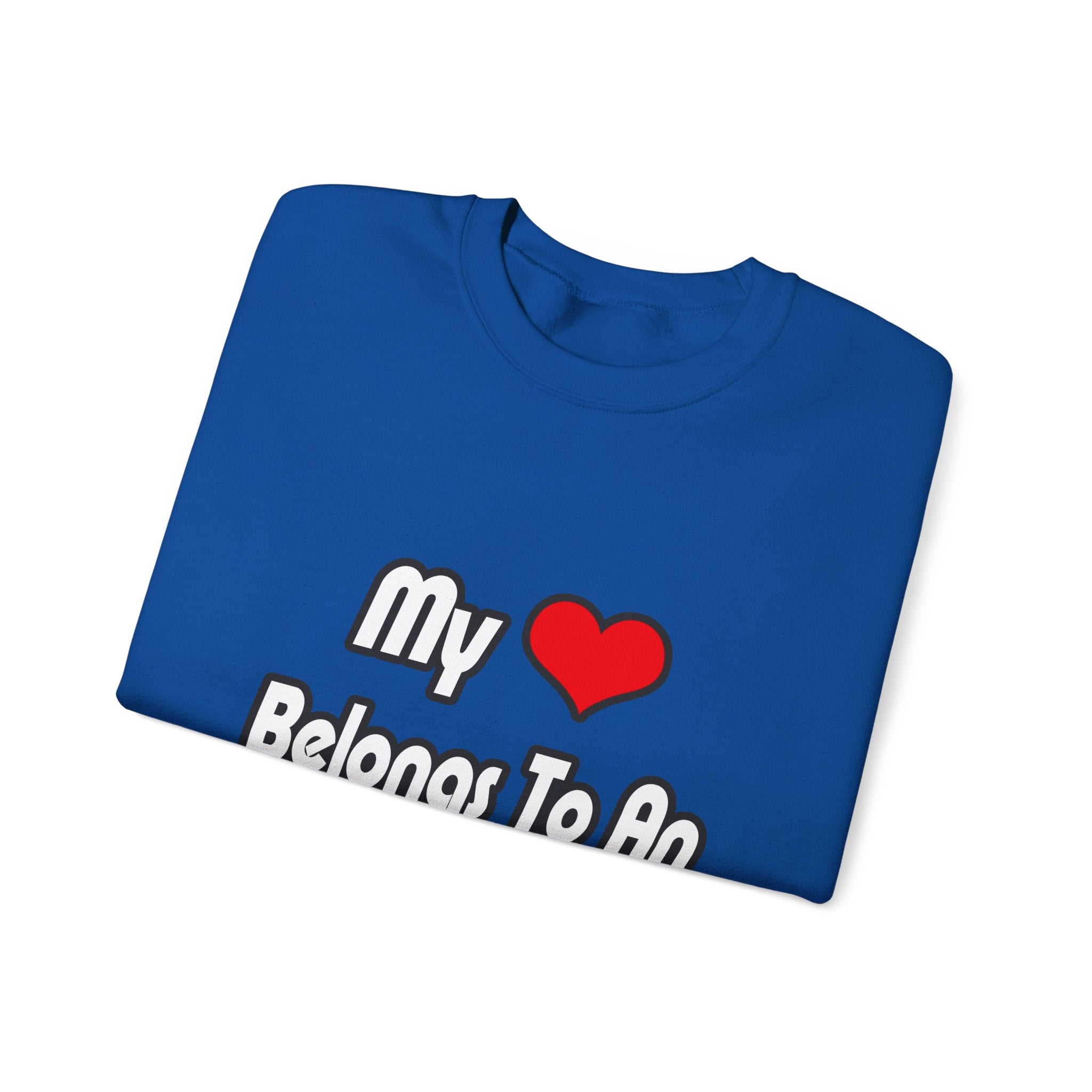 My Heart Belongs To An Architect - Unisex Heavy Blend™ Crewneck Sweatshirt