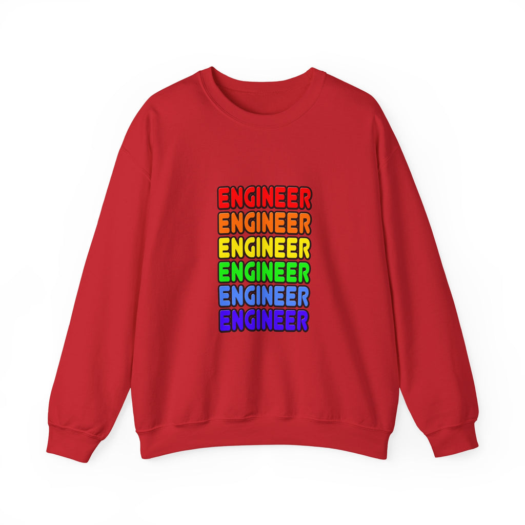 Rainbow Engineer - Unisex Heavy Blend™ Crewneck Sweatshirt