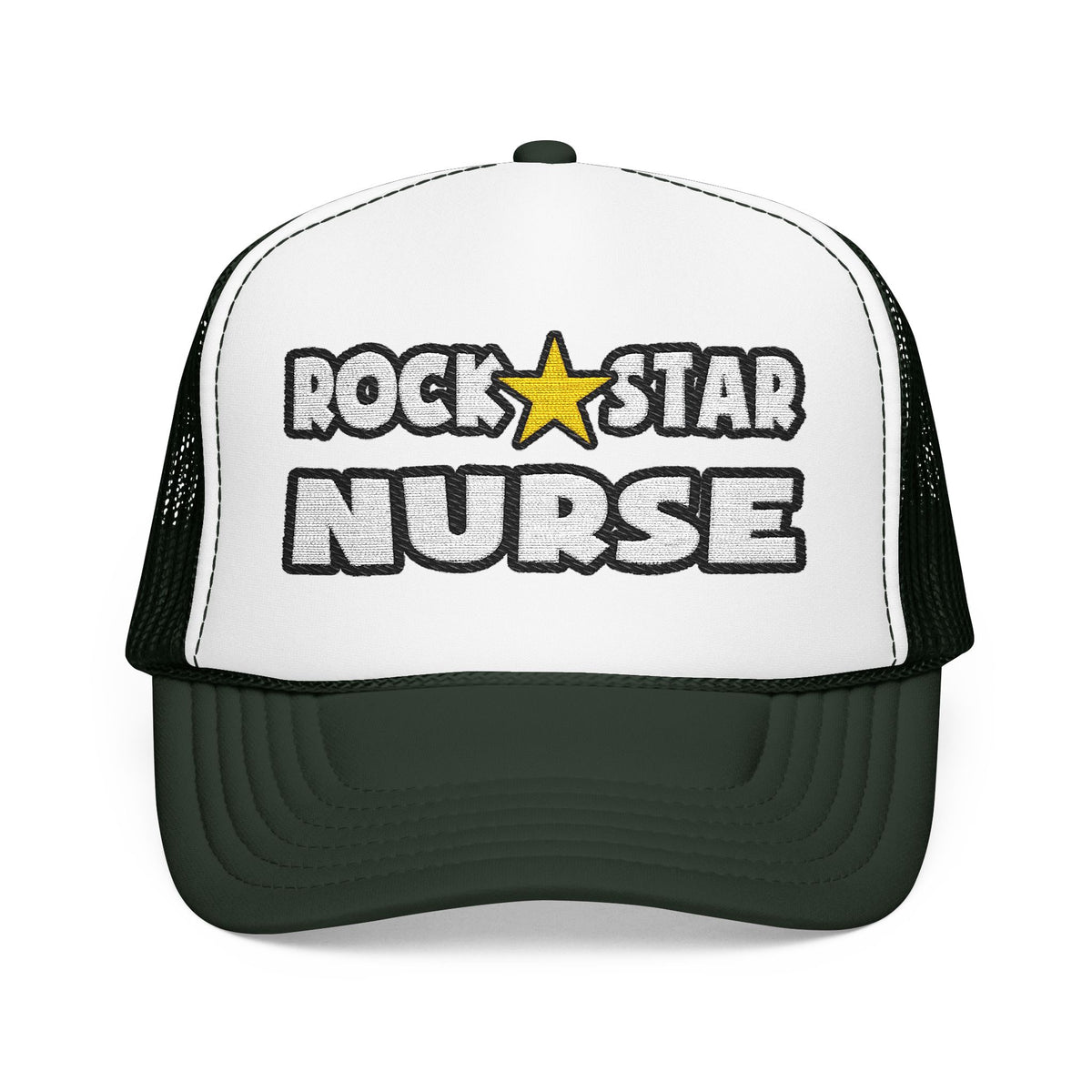 Rock Star Nurse (2) - Foam Trucker Hat