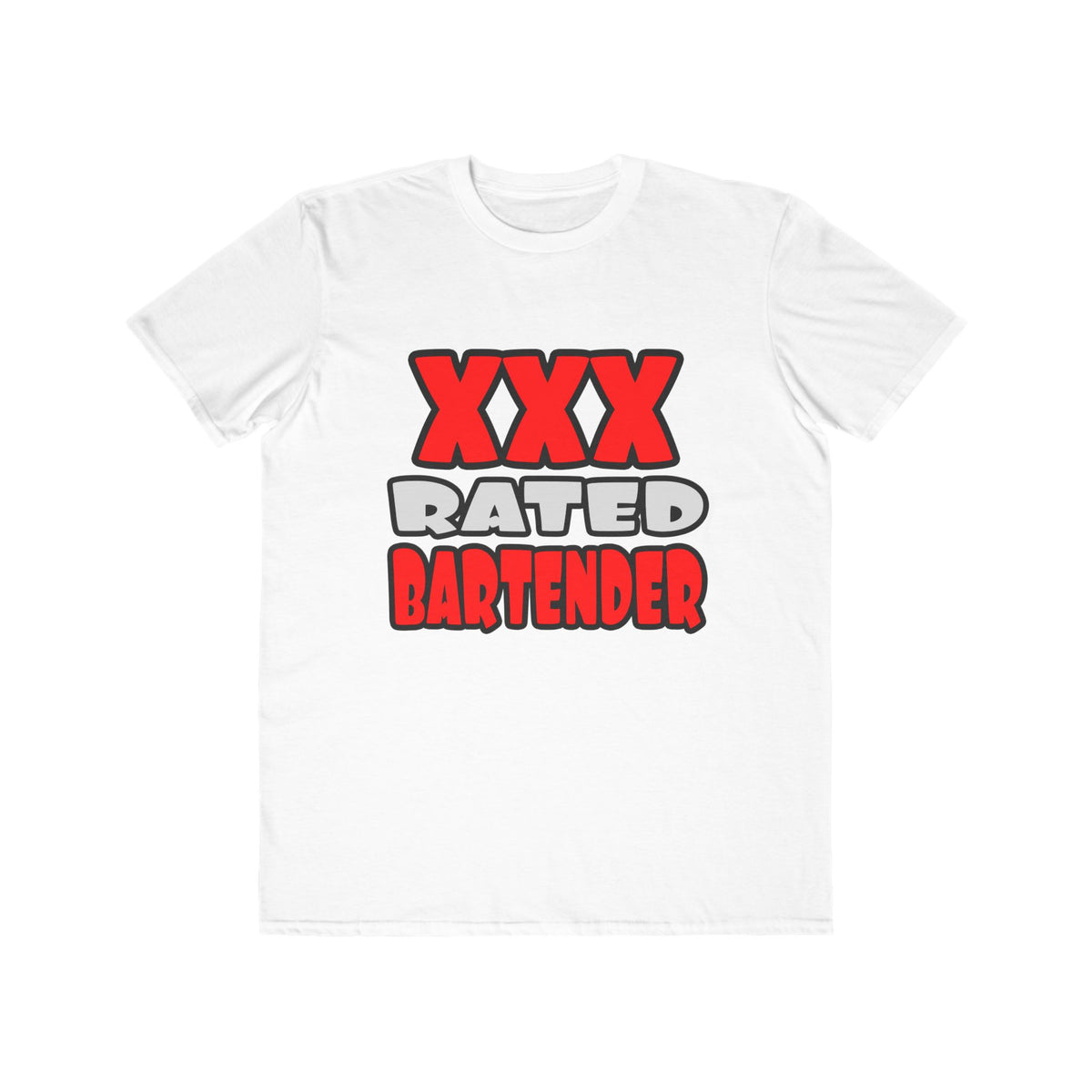 XXX Rated Bartender - Men's Lightweight Fashion Tee