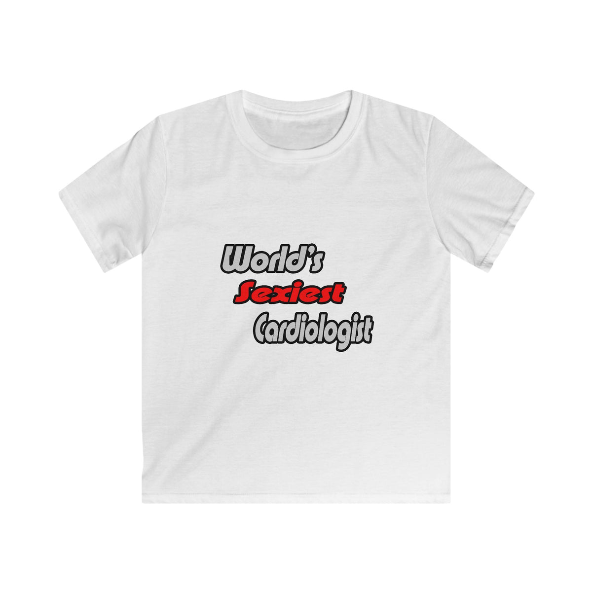 World's Sexiest Cardiologist - Kids Softstyle Tee