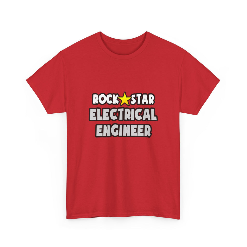Rock Star Electrical Engineer - Unisex Heavy Cotton Tee