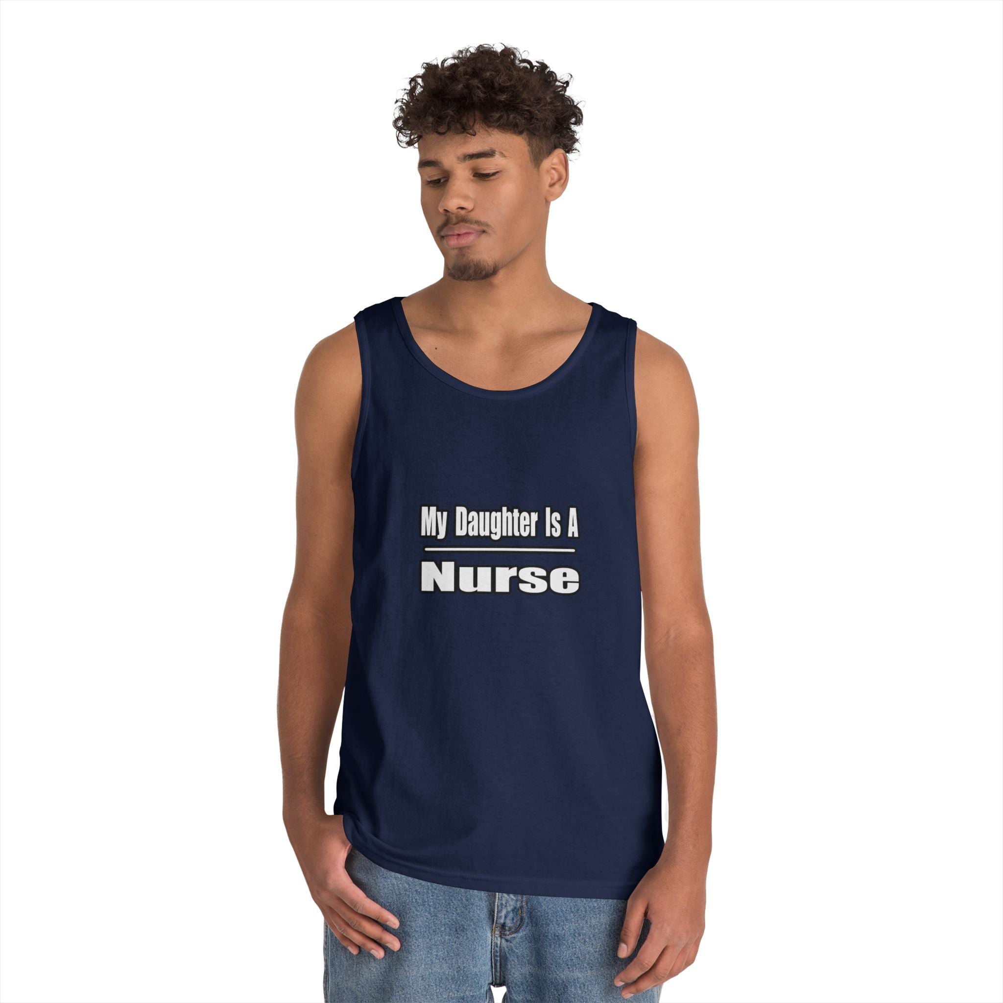 My Daughter Nurse - Unisex Heavy Cotton Tank Top