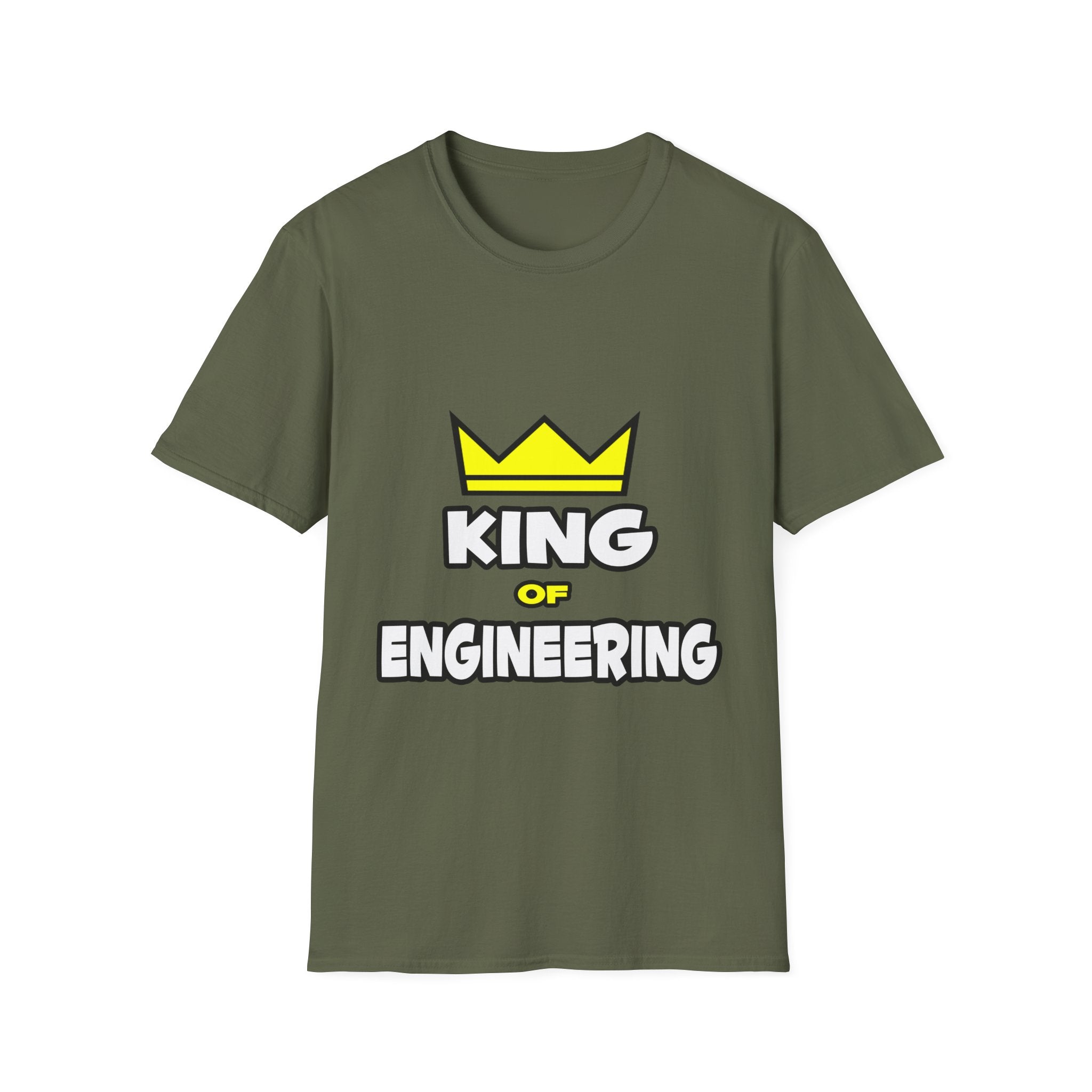 King of Engineering - Unisex Softstyle T-Shirt