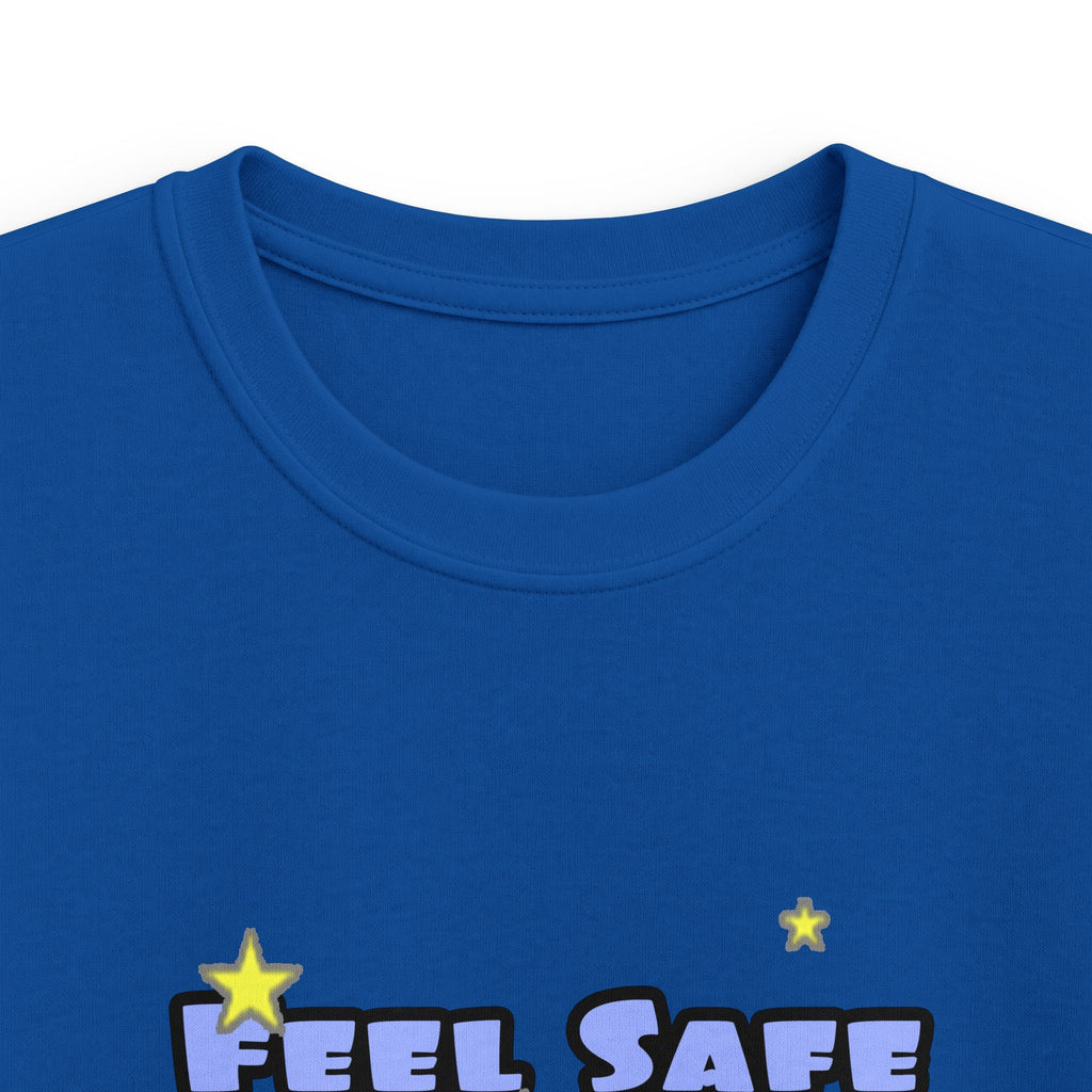 Feel Safe At Night...Sleep With a Firefighter - Kids Softstyle Tee