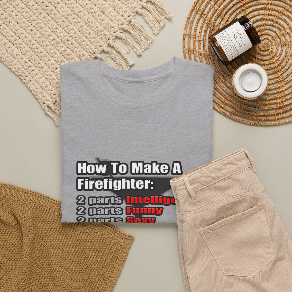 How To Make a Firefighter - Unisex Heavy Cotton Tee