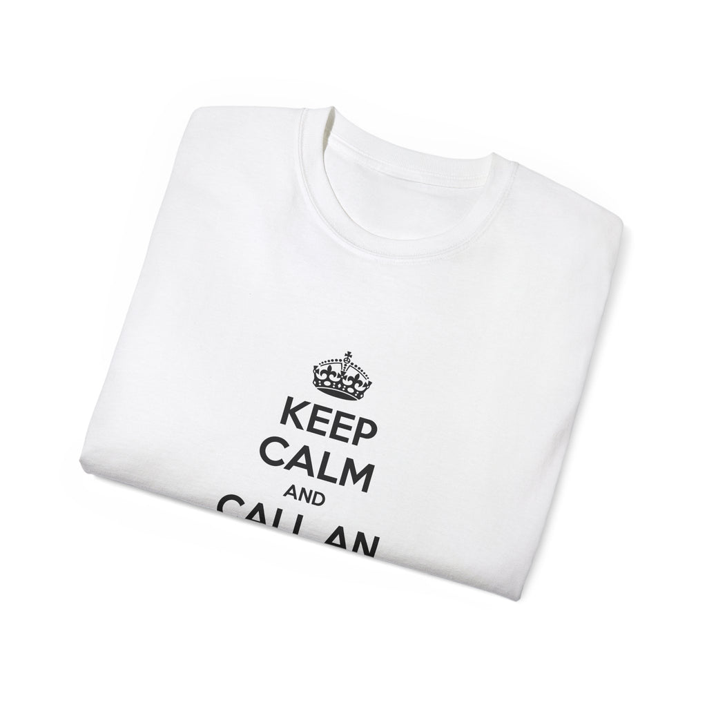 Keep Calm and Call an Allergist - Unisex Ultra Cotton Tee