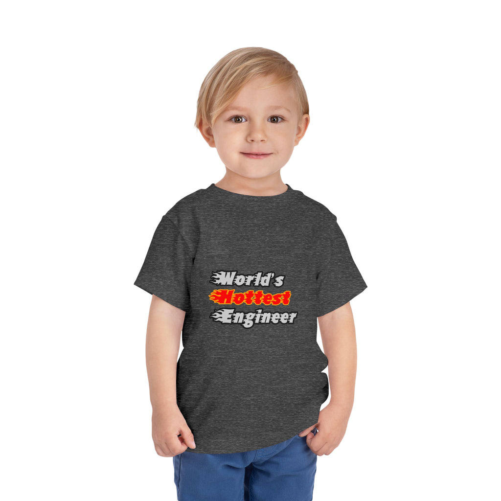 World's Hottest Engineer - Toddler Short Sleeve Tee