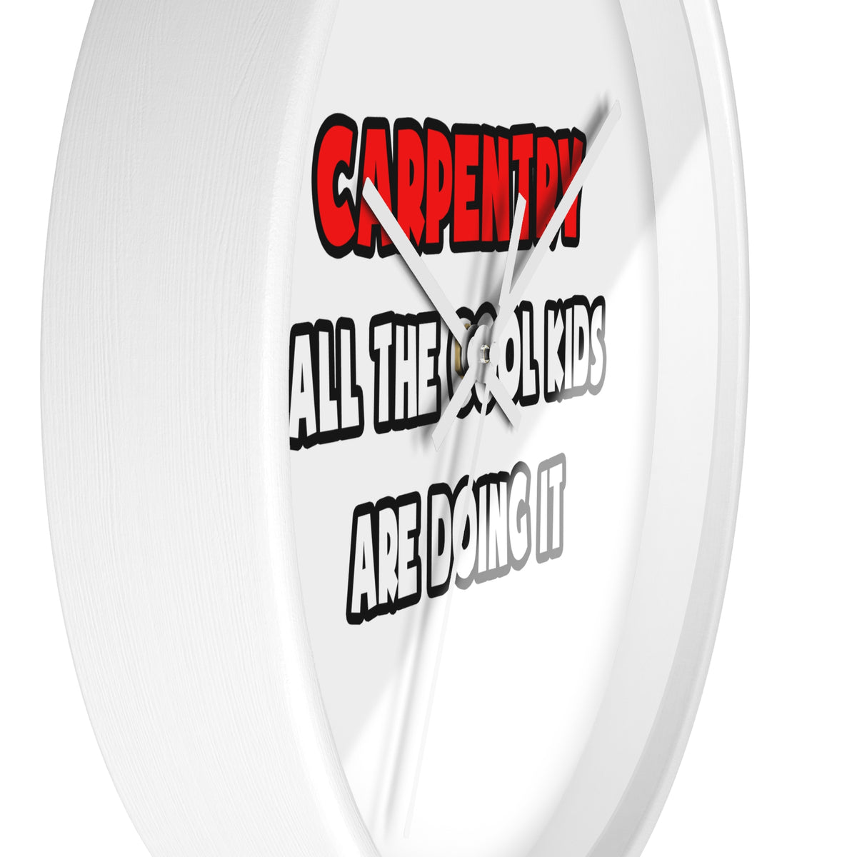 Funny Carpenter Shirts and Gifts - Wall Clock