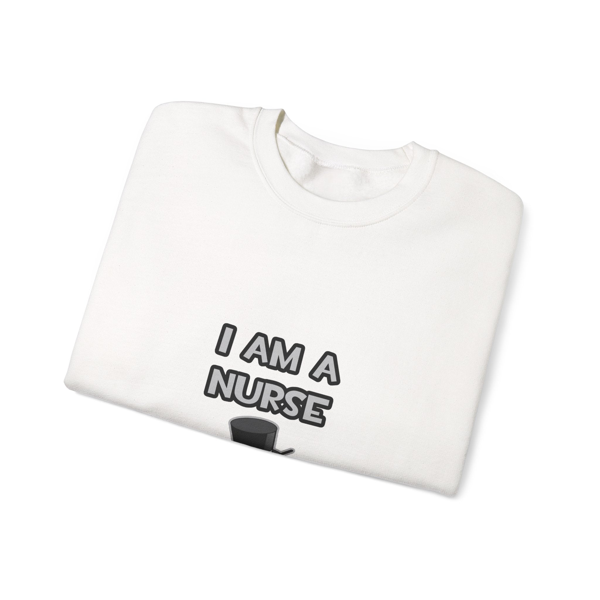 I Am A Nurse ... Not A Magician - Unisex Heavy Blend™ Crewneck Sweatshirt
