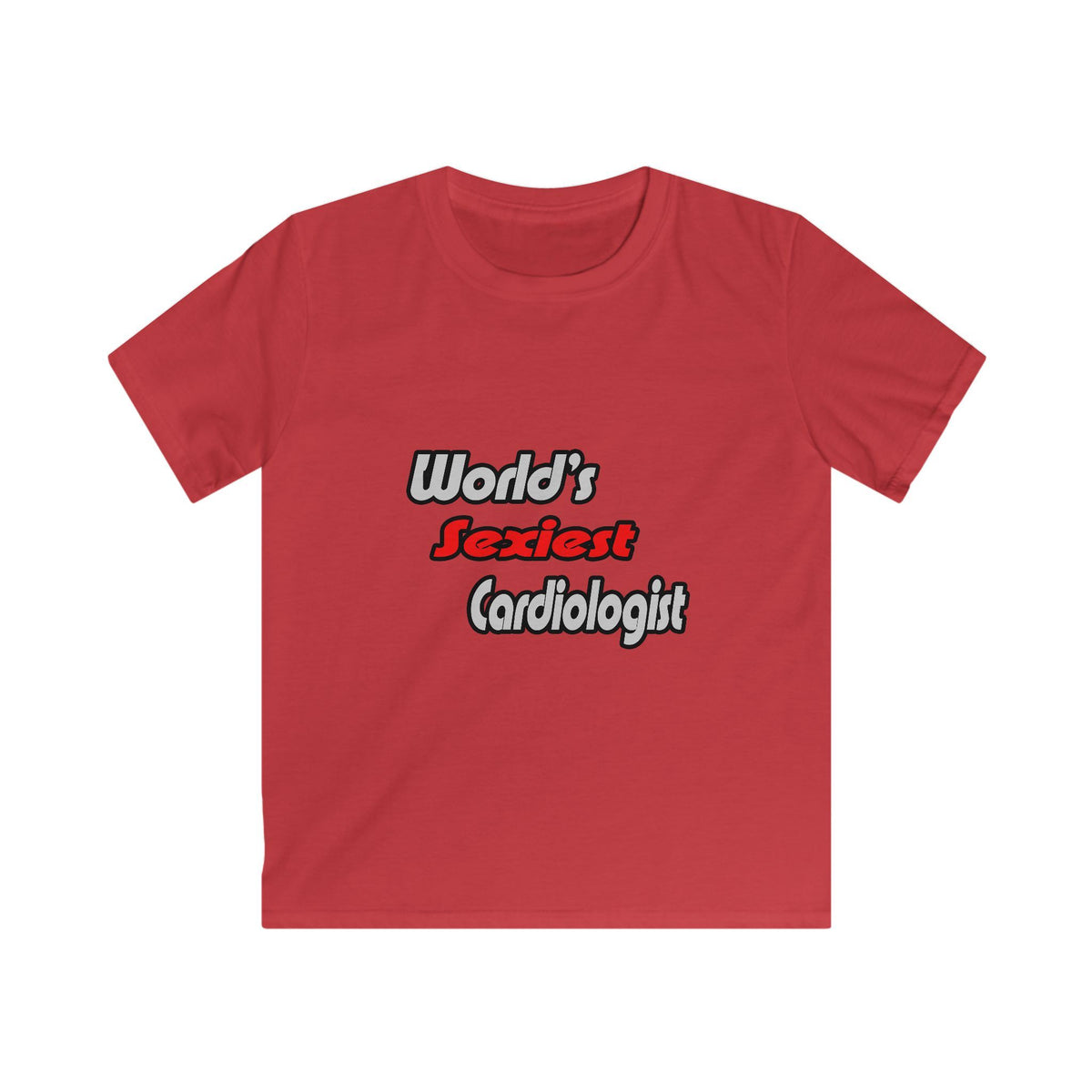 World's Sexiest Cardiologist - Kids Softstyle Tee