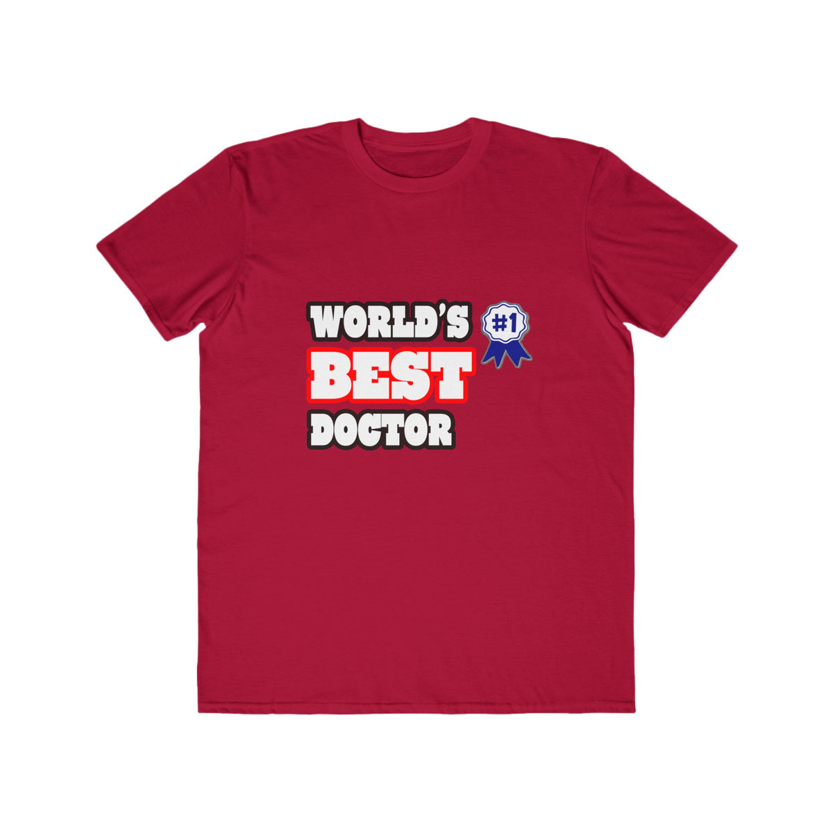 World's Best Doctor - Men's Lightweight Fashion Tee
