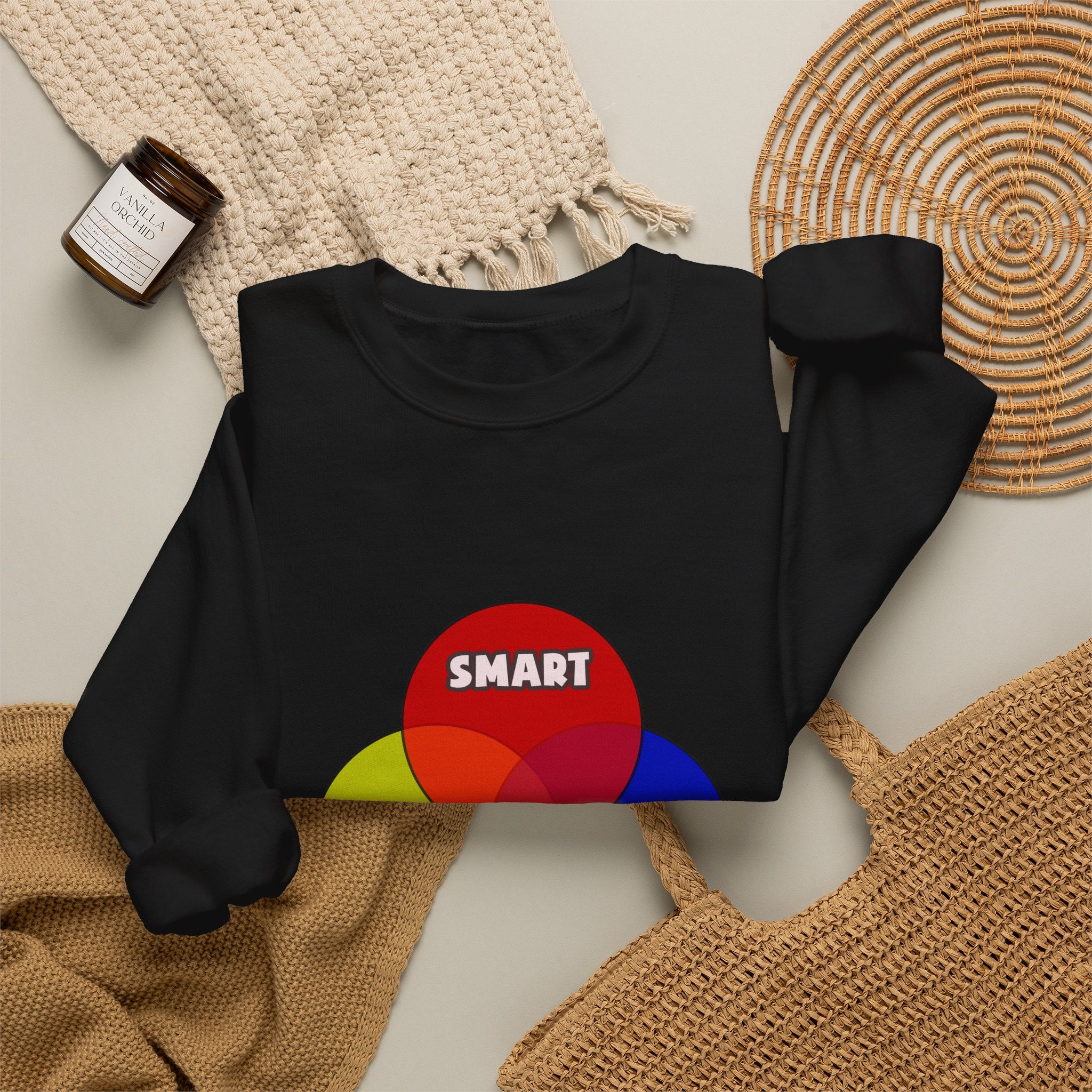Venn Diagram .. Teachers - Unisex Heavy Blend™ Crewneck Sweatshirt