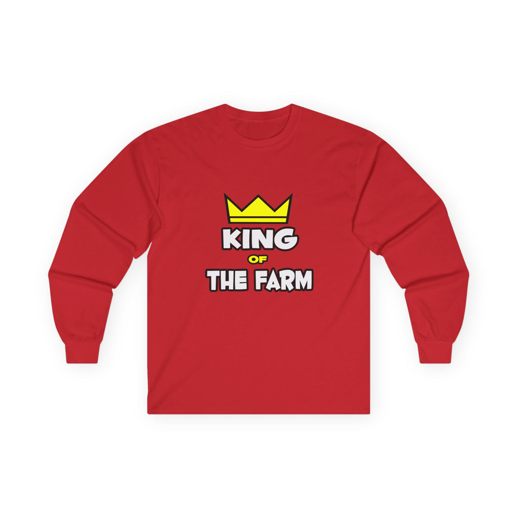 King of The Farm - Unisex Ultra Cotton Long Sleeve Tee