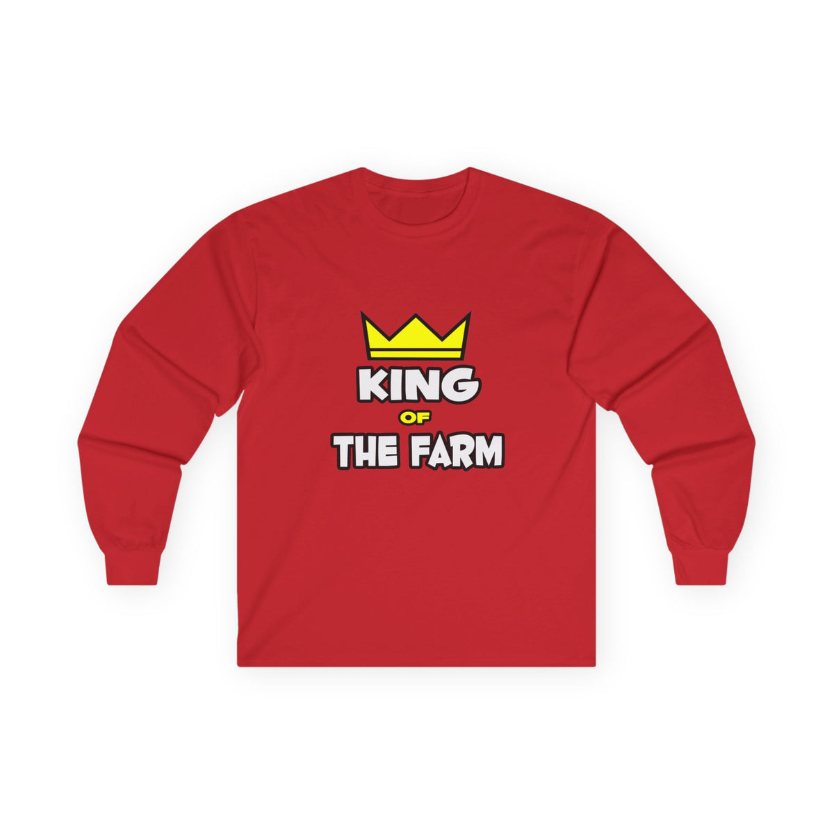 King of The Farm - Unisex Ultra Cotton Long Sleeve Tee