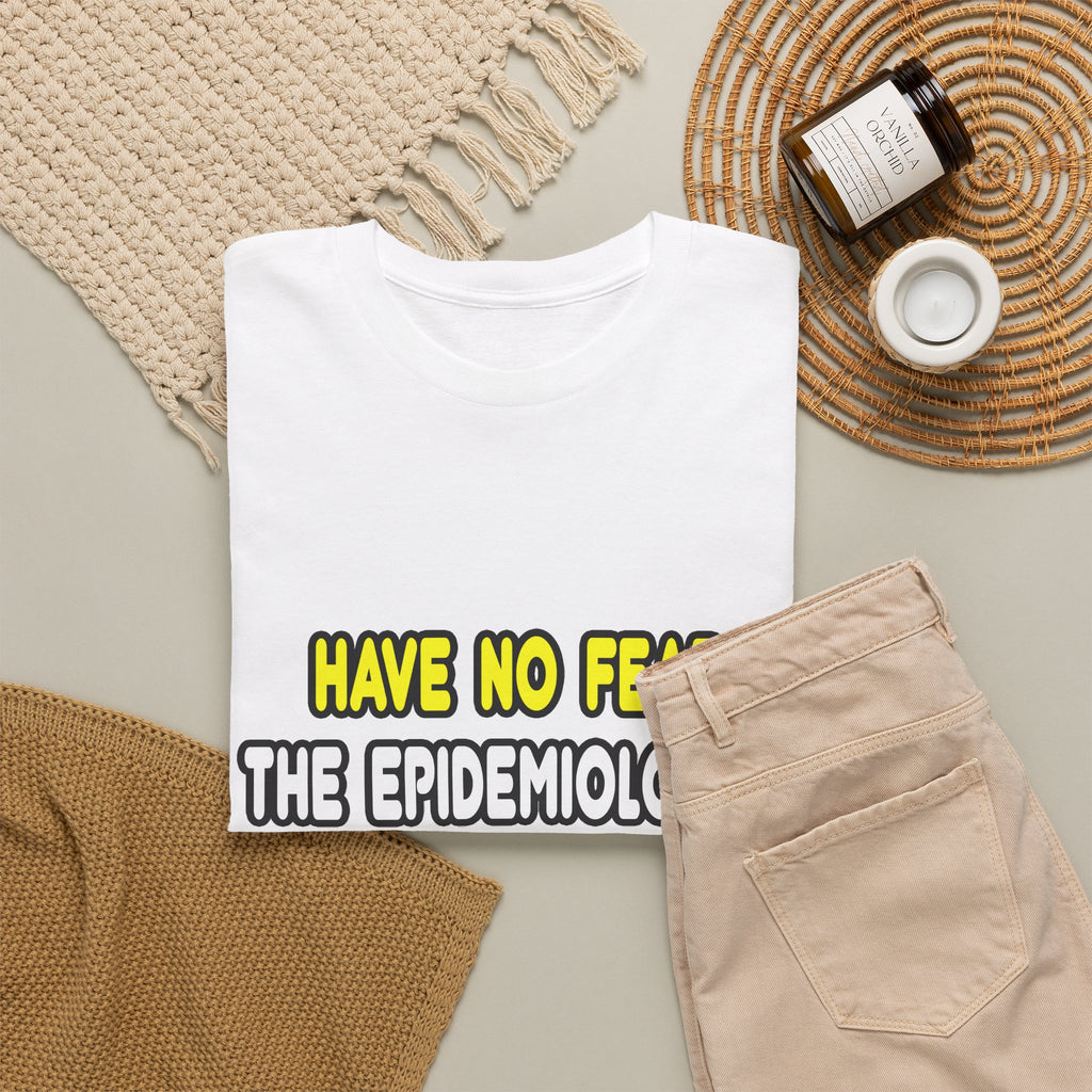 Have No Fear, The Epidemiologist Is Here - Unisex Heavy Cotton Tee