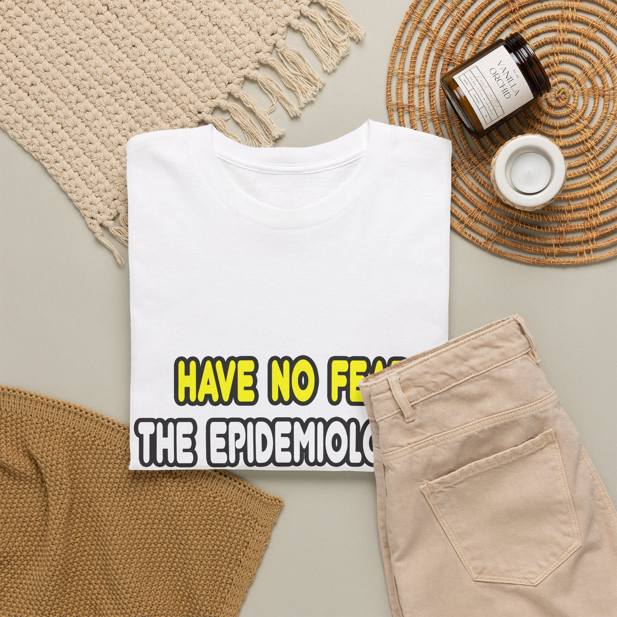 Have No Fear, The Epidemiologist Is Here - Unisex Heavy Cotton Tee