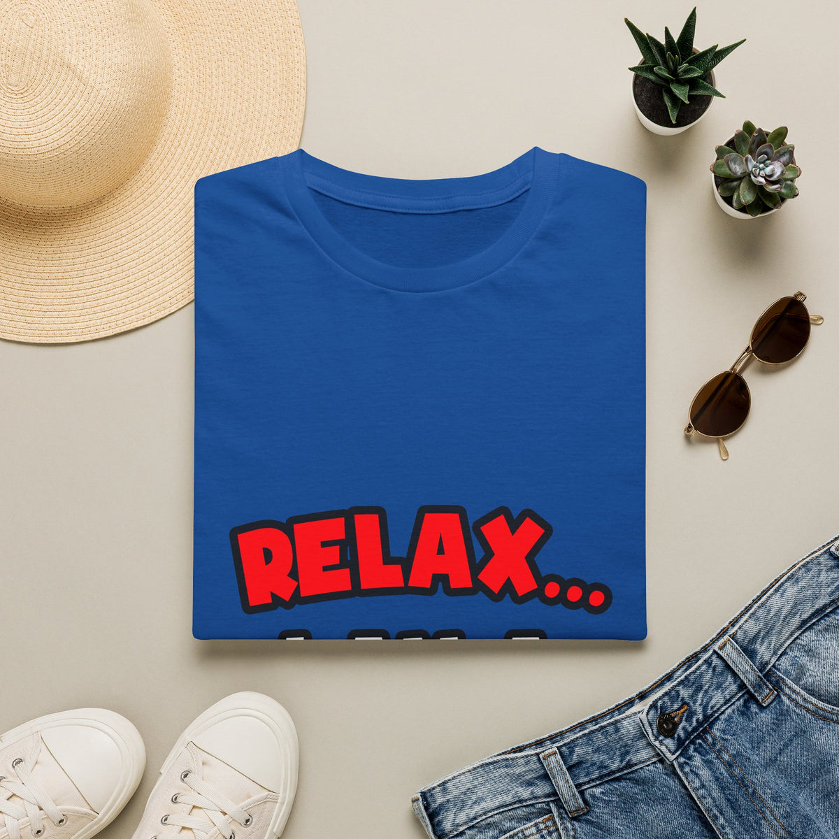 Relax ... I Am A Nurse - Unisex Softstyle T-Shirt