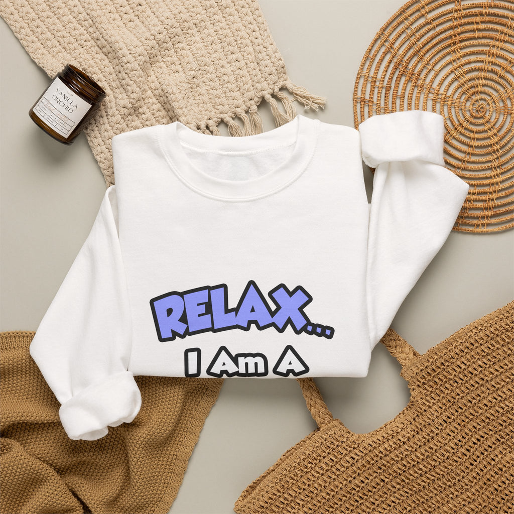 Relax .. I am a Cardiovascular Technologist - Unisex Heavy Blend™ Crewneck Sweatshirt