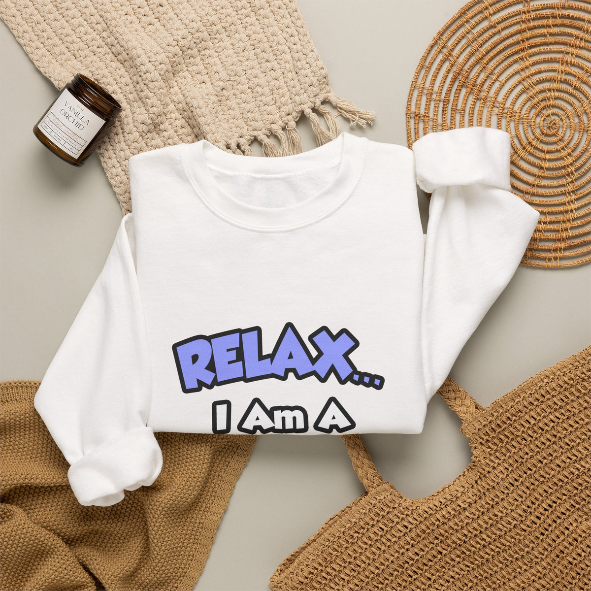 Relax .. I am a Cardiovascular Technologist - Unisex Heavy Blend™ Crewneck Sweatshirt