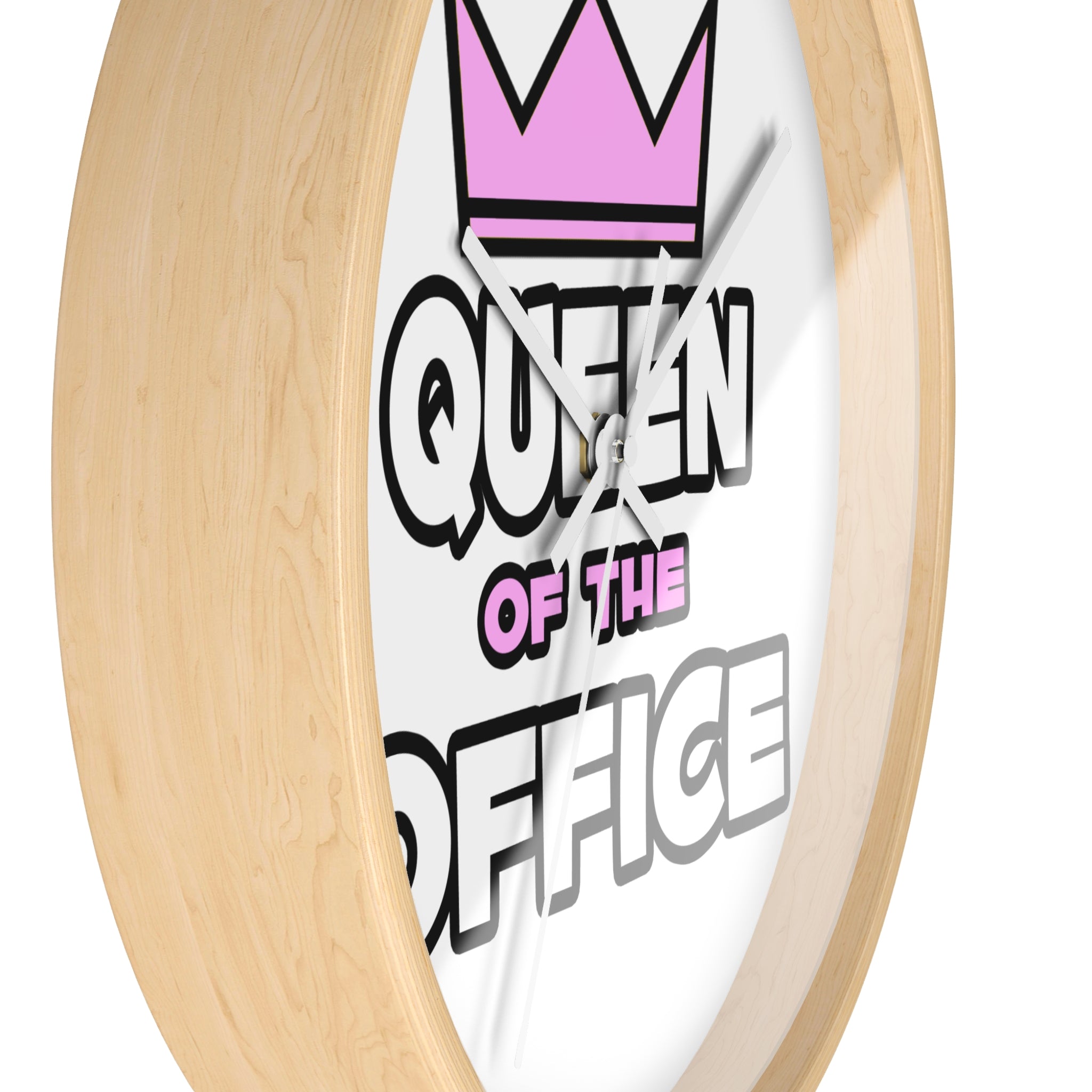 Queen of the Office - Wall Clock