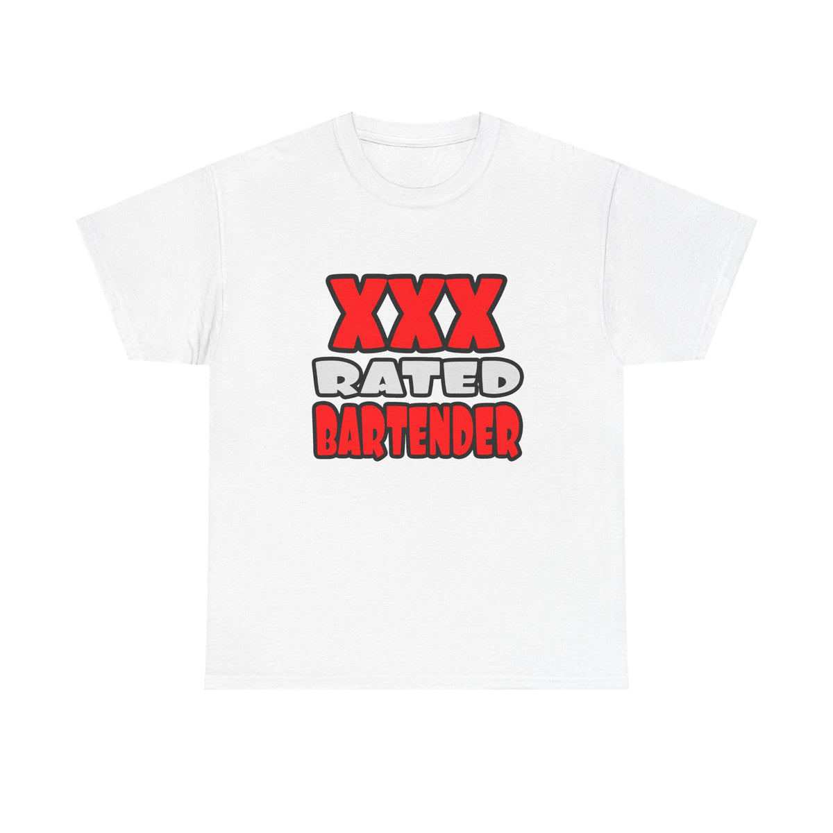 XXX Rated Bartender - Unisex Heavy Cotton Tee