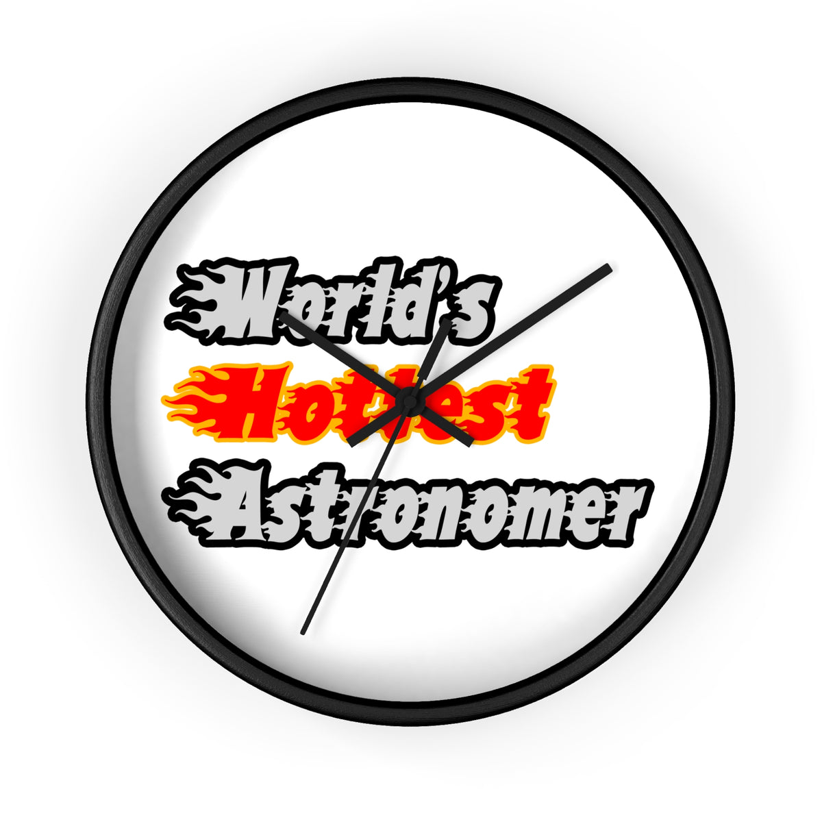World's Hottest Astronomer - Wall Clock
