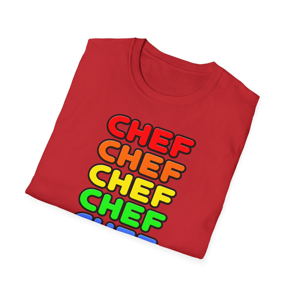 Rainbow Chef - Unisex Softstyle T-Shirt