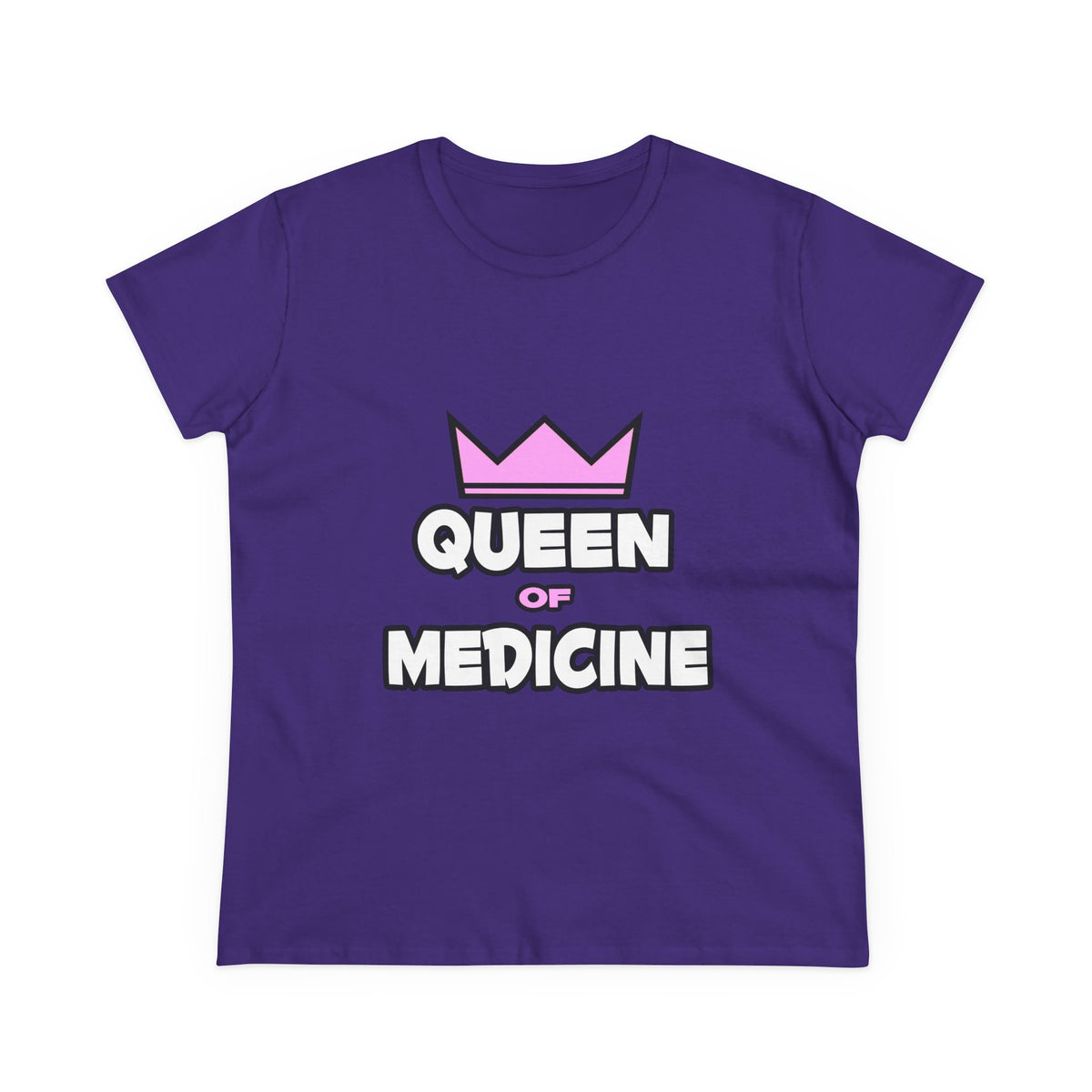 Queen of Medicine - Women's Midweight Cotton Tee