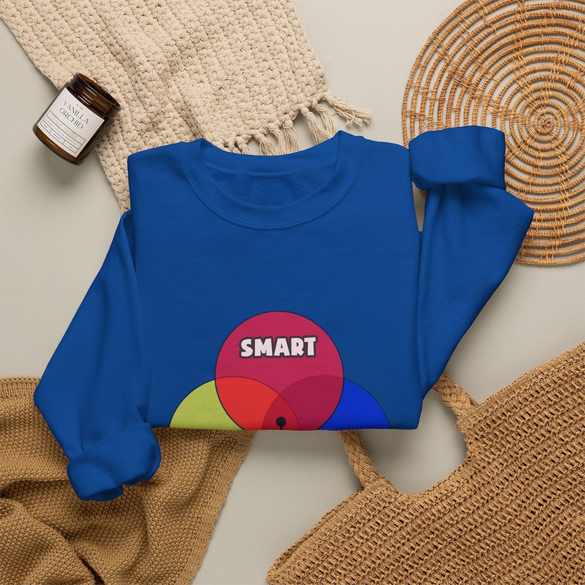 Venn Diagram .. Aerospace Engineers - Unisex Heavy Blend™ Crewneck Sweatshirt