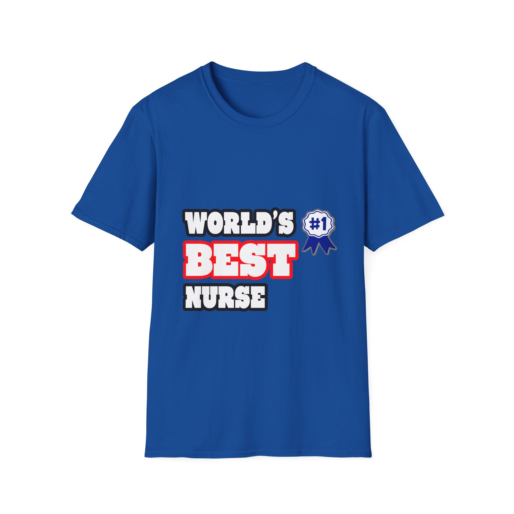 World's Best Nurse - Unisex Softstyle T-Shirt