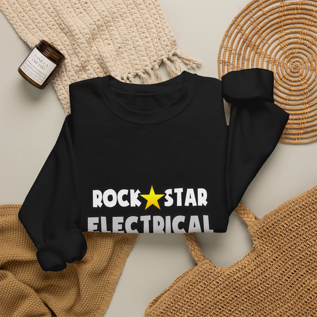 Rock Star Electrical Engineer - Unisex Heavy Blend™ Crewneck Sweatshirt