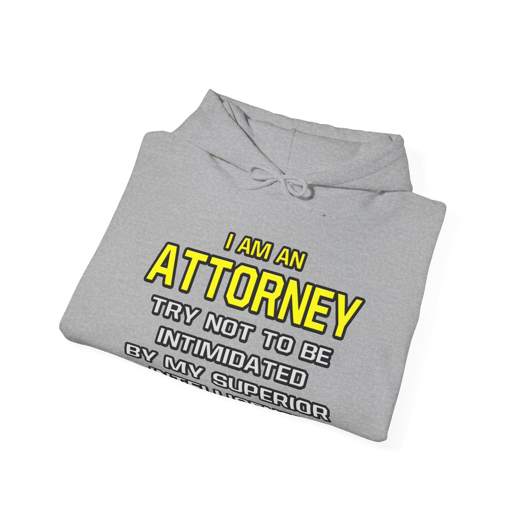 Attorney...Superior Intelligence - Unisex Heavy Blend™ Hooded Sweatshirt