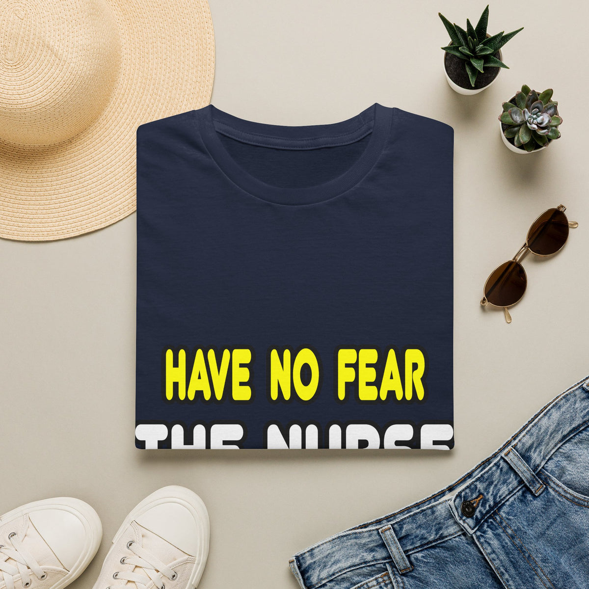 Have No Fear, The Nurse Is Here - Unisex Softstyle T-Shirt