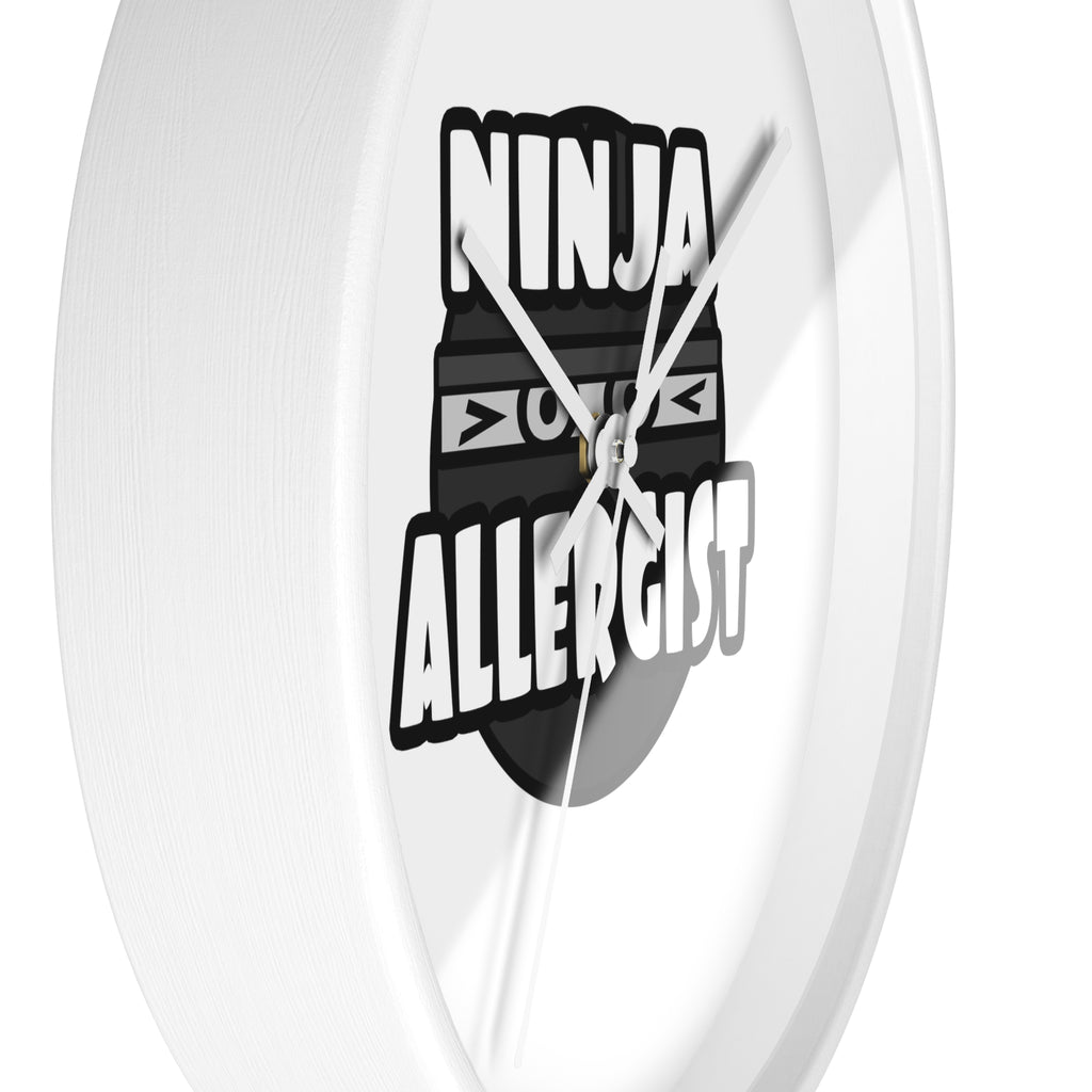 Ninja Allergist - Wall Clock