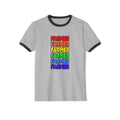 Rainbow Farmer - Unisex Cotton Ringer T-Shirt