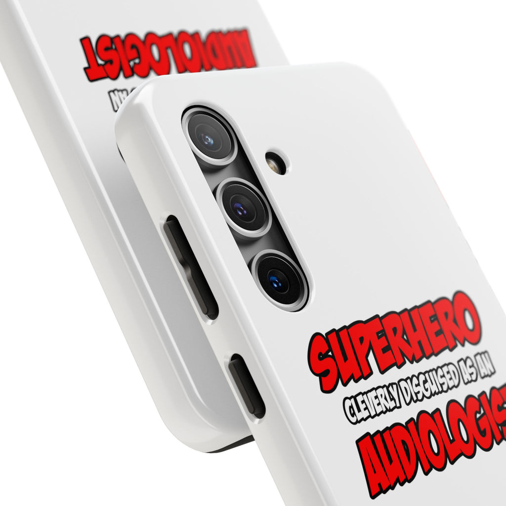 Superhero...Audiologist - Tough Phone Cases