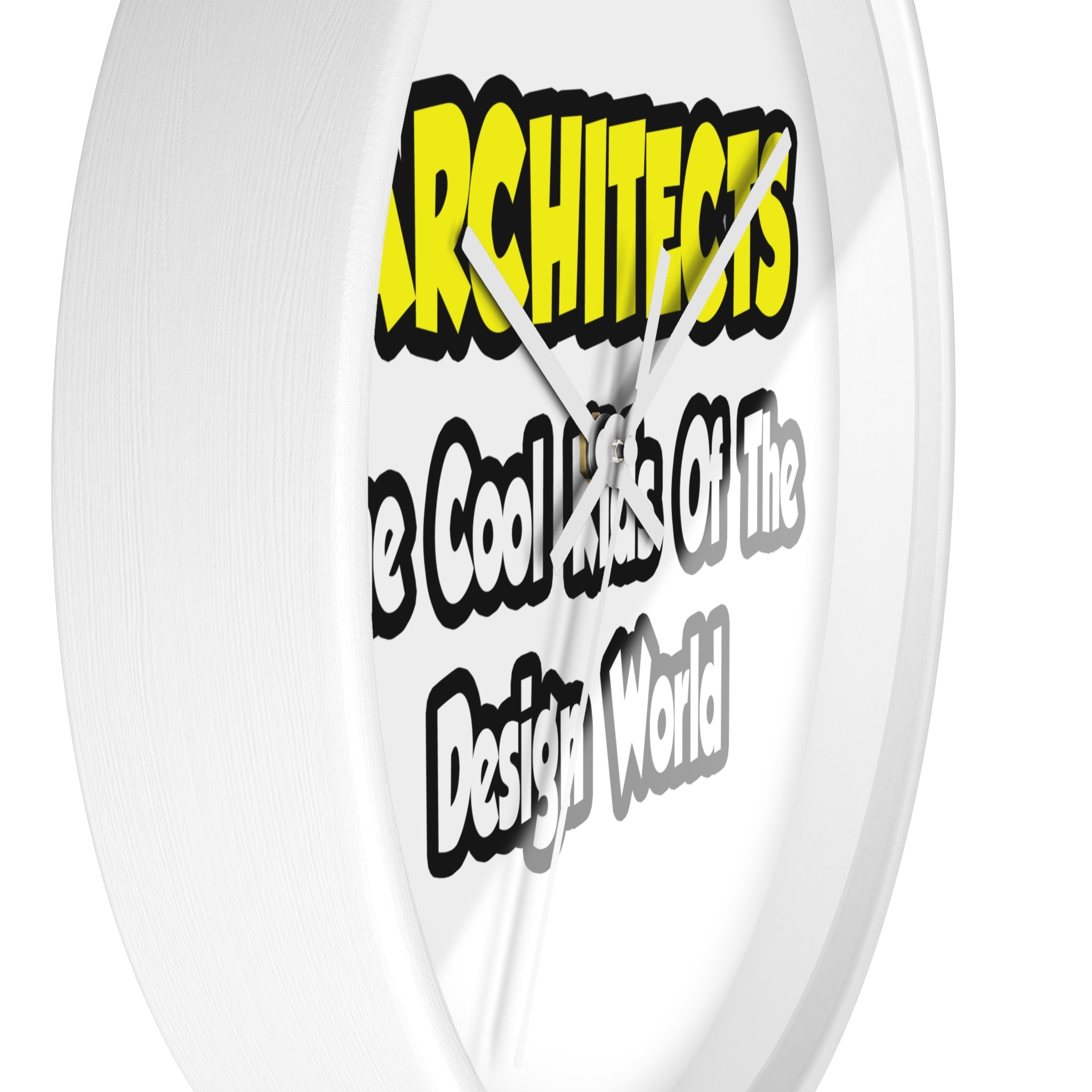 Architects...Cool Kids of Design World - Wall Clock