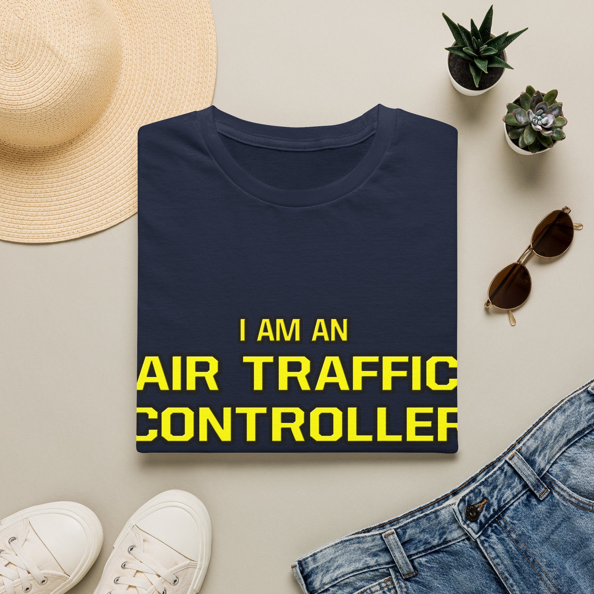 Air Traffic Controller...Superior Intelligence - Unisex Softstyle T-Shirt