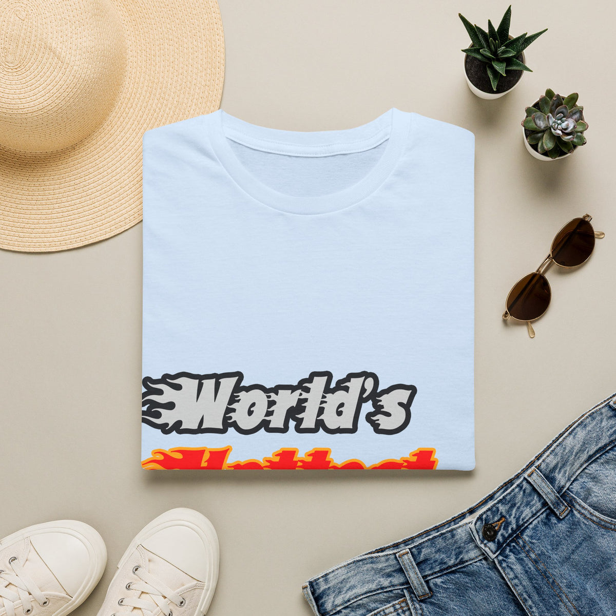 World's Hottest Engineer - Unisex Softstyle T-Shirt