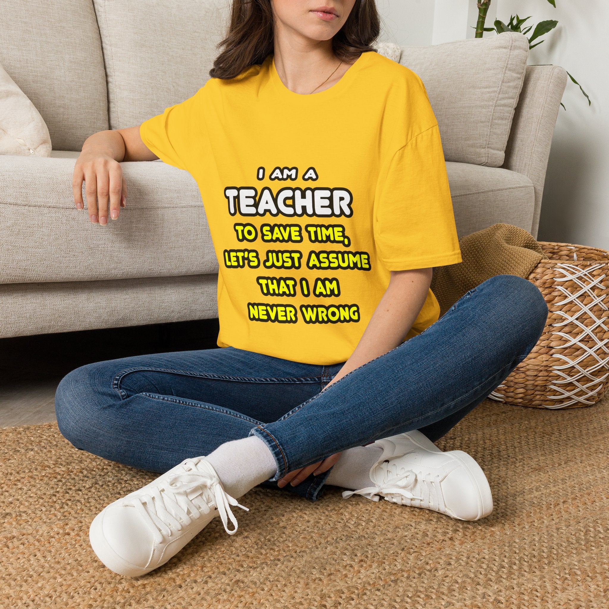 Funny Teacher T Shirts and Gifts - Unisex Softstyle T-Shirt