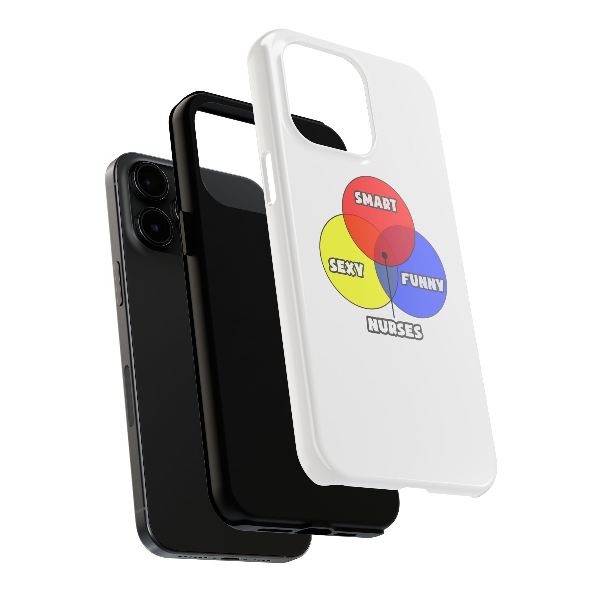 Venn Diagram .. Nurses - Tough Phone Cases