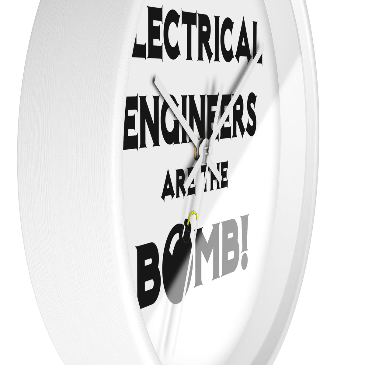 Electrical Engineers Are The Bomb! - Wall Clock
