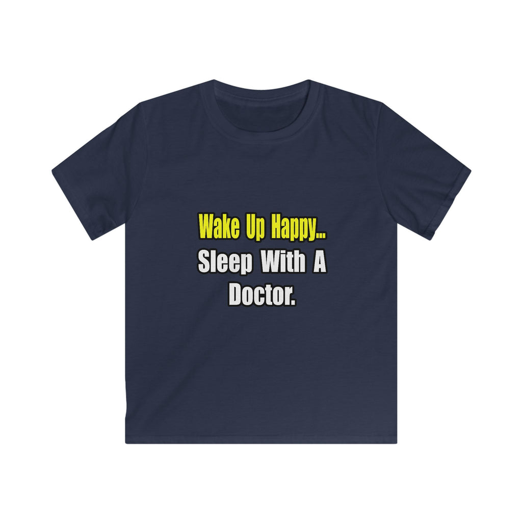 Sleep With Doctor - Kids Softstyle Tee
