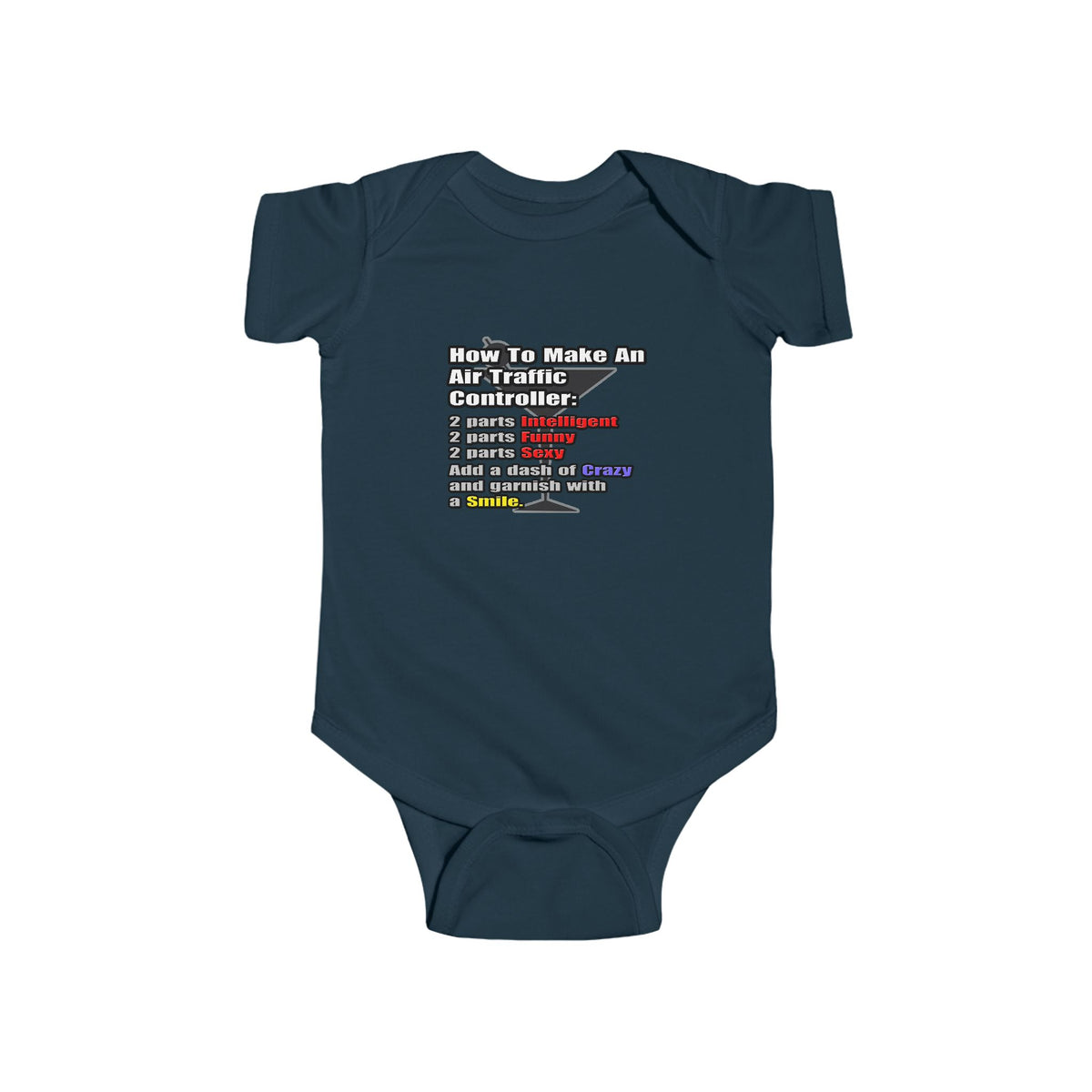 How To Make an Air Traffic Controller - Infant Fine Jersey Bodysuit