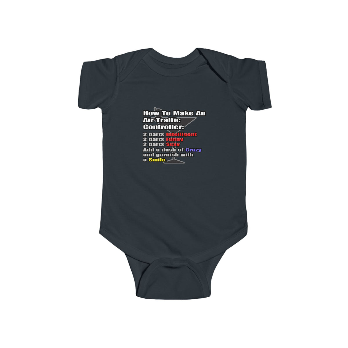 How To Make an Air Traffic Controller - Infant Fine Jersey Bodysuit